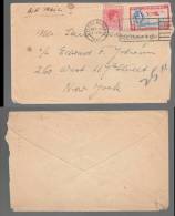 Bahamas 1941 Airmail Cover To USA - 1859-1963 Colonie Britannique