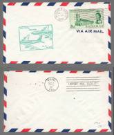 Bahamas 1962 FFC First Jet Flight To MIAMI USA - 1859-1963 Kolonie Van De Kroon