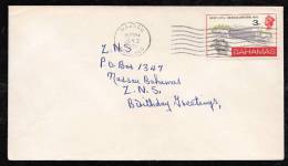 Bahamas 1971 Airmail Cover Local Use UPU Stamp - 1963-1973 Autonomie Interne