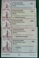 Banca Calderari&Moggioli Trento 11.05.1977 Verticale Miniassegni - Nuovi E Introvabili FDS - [10] Chèques