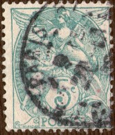 France,1900,Y&T#111,out Of Center,as Scan - Usados