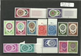 Small Lot Of Europa CEPT Stamps MNH (2) - Collections