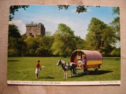 Ireland -  Horse Drawn Caravan - Blarney Castle - Cork  D107117 - Cork