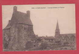 LA SUZE --> L'Ancien Château Et L'Eglise - La Suze Sur Sarthe