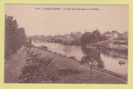 LA SUZE --> Le Pont Et Le Barrage Sur La Sarthe - La Suze Sur Sarthe