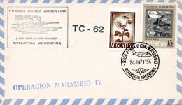 ARGENTINE. Enveloppe Polaire De 1971. Opération Marambio IV. - Expéditions Antarctiques