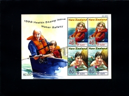 NEW ZEALAND - 1998  CHILDREN'S  HEALTH  MS  MINT NH - Blocks & Kleinbögen