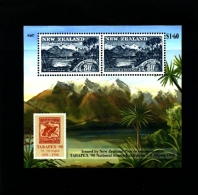 NEW ZEALAND - 1998  TARAPEX STAMP EXIBITION  MS  MINT NH - Blocks & Sheetlets