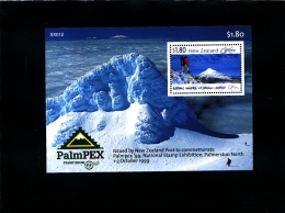 NEW ZEALAND - 1999  PALMPEX  STAMP EXIBITION   MS  MINT NH - Blocks & Kleinbögen