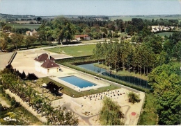 BAUGY Vue Aériennes Vers La Piscine - Baugy