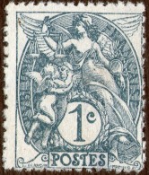 FRANCE,1900,Y&T#107 *,MLH ,out Of Center,as Scan - Usados