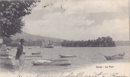 Delcampe - VD79  --  ROLLE  --  LE PORT  --  DAMPFER   --  1903 - Rolle