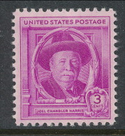 USA 1948 Scott 980, Joel Chandler Harris Issue, MH (*) - Unused Stamps