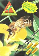 Abeille Abeilles Apiculture Ruche Gelée Royale Carte Postale Publicitaire Bee Abeja Ape  Biene Apiculteur - Insectes