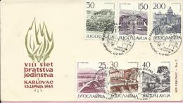 8th Jamboree Brotherhood And Unity / Philatelic Exhibition, Karlovac, 13.6.1965., Yugoslavia, Cover - Lettres & Documents