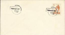 First May Caravans - Večernji Liost, Opatija, 1.5.1966., Yugoslavia, Cover - Lettres & Documents