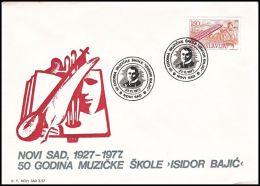 Yugoslavia 1977, Illustrated Cover, Special Postmark Novi Sad - Briefe U. Dokumente
