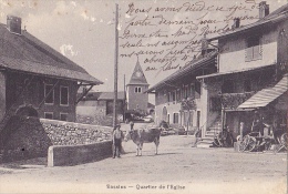 VD109  --  BASSINS  --  QUARTIER DE  L `EGLISE   --  1903 - Bassins