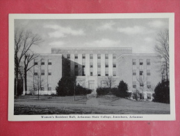 Jonesboro,AR--Women's Resident Hall Arkansas State College--not Mailed--PJ 174 - Andere & Zonder Classificatie