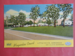 Little Rock,AR--Magnolia Court--not Mailed--PJ 174 - Andere & Zonder Classificatie