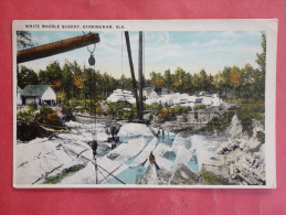 Birmingham,AL--White Marble Quarry--not Mailed--PJ 175 - Sonstige & Ohne Zuordnung