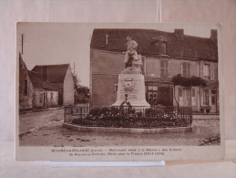 D 45. BEAUNE LA ROLANDE ( Loiret) - Monument éleve A La Mémoire Des Enfants De Beaune La Rolande , Mort Pour La France - Beaune-la-Rolande