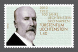 2012 100 Jahre Liechtenstein Briefmarken Serie - Nuevos