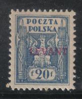 R199 - LEVANTE POLACCO Il 20 F. N. 5  *  Mint - Levant (Turquía)