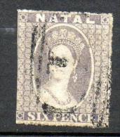 NATAL 1861  (ob) S&G# 13  - P15  - Unwmk - Natal (1857-1909)