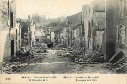 Meurthe Et Moselle -ref A995 - Guerre 1914-18-  Une Rue De Nomeny -carte Bon Etat   - - Nomeny