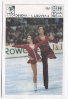 Figure Skating - I. VOROBJEVA, I. LISOVSKIJ, Svijet Sporta Cards - Patinaje Artístico