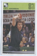 Table Tennis - KJELL JOHANSSON, Svijet Sporta Cards - Tennis De Table