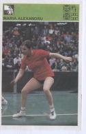 Table Tennis - MARIA ALEXANDRU, Svijet Sporta Cards - Tischtennis