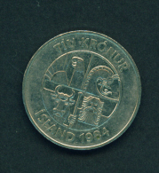 ICELAND -  1984 10k Circ. - Island