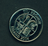 ICELAND -  2004 10k Circ. - Island