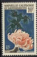 NOUVELLE CALEDONIE / 1959 10 F CORAIL  # 293 ** (ref  T841) - Unused Stamps