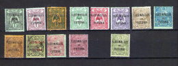 WALLIS ET FUTUNA * N° 1 à 14 Sauf Le 13 - Unused Stamps