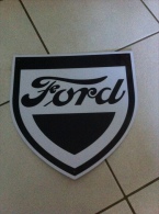 Superbe Plaque Publicitaire. Objet De Collection  FORD - Placas En Aluminio (desde 1961)