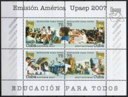 C*U*B*A 2007. Education Sheet MNH (**) - Ongebruikt