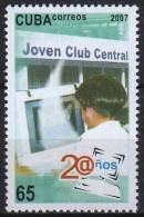 C*U*B*A 2007. Joven Club Central Stamp MNH (**) - Ongebruikt