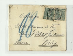 PORTUGAL - AVENIDA  31 JUL.93/Yv.N°130 X 2V°- Arr.  T84 VICHY - 3 AOUT 93 - Lettres & Documents