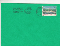 EXPLORERS, POLAR EXPLORINGS, SPECIAL POSTMARK ON COVER, 1960, ROMANIA - Explorers