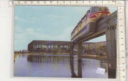 PO0627C# TORINO - PALAZZO DEL LAVORO E MONOROTAIA - TRENO - CELEBRAZIONE CENTENARIO UNITA' D'ITALIA - ITALIA 61   No VG - Autres Monuments, édifices