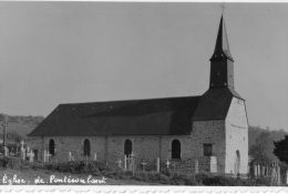 PONTECOULANT (14) Carte Photo Vue De L'église - Sonstige & Ohne Zuordnung