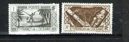 ETS DE L´ OCEANIE * N° 84 à 120 Sauf 100,102,104,107,112,113,115,116,117 - Ungebraucht