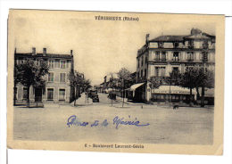 VENISSIEUX (69) - CPA - Boulevard Laurent GUERIN, Café De La Mairie, Boucherie - Vénissieux