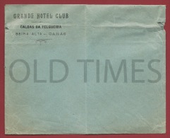 PORTUGAL - CALDAS DA FELGUEIRA - GRANDE HOTEL CLUB - OLD COVER. - Maximumkaarten