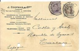 TARJETA COMERCIAL 1923 - Covers & Documents