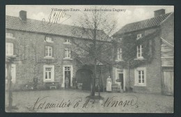 VILLERS-aux-Tours. Ancienne Maison Degravy. Café. Belle Carte Animée. - Anthisnes