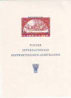 1109h: Wipa 1933- Neudruck In Rot Anlässlich Der WIPA 1965 - Neufs